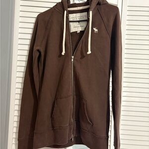 Abercrombie & Fitch Vintage Brown Hoodie